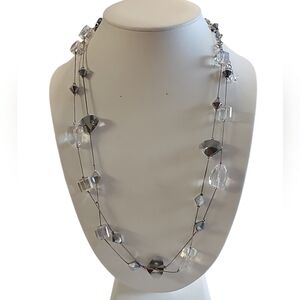Premier Designs Ice Crystal Long Necklace